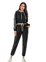 Women's Hooded Sportswear Suit