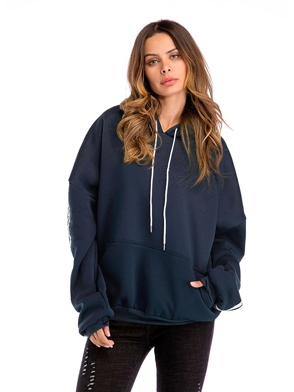 Women Thick Oversized Hooded Pullover