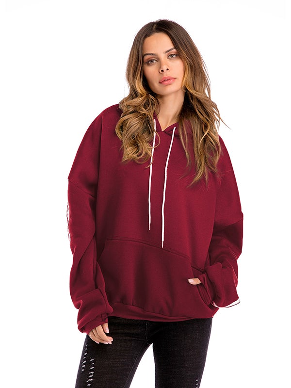 Women Thick Oversized Hooded Pullover