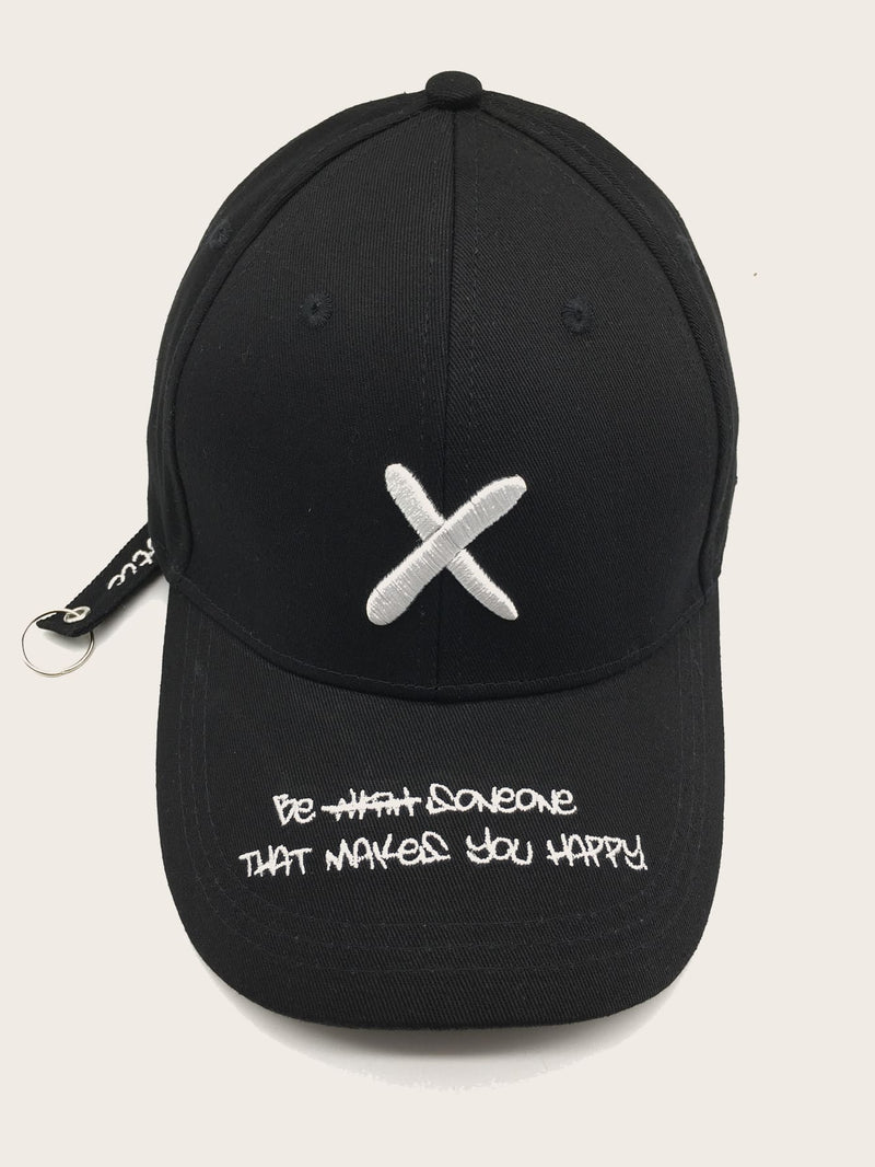 Women Slogan Embroidery Baseball Cap