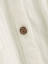 V Neck Pocket Detail Blouse
