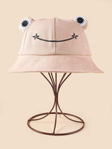 Cartoon Frog Design Bucket Hat