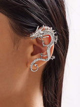 1pc Dragon Shaped Ear Cuff - INS | Online Fashion Free Shipping Clothing, Dresses, Tops, Shoes