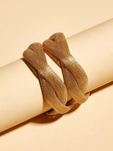 1pc Multi-layered Metal Mesh Bracelet - INS | Online Fashion Free Shipping Clothing, Dresses, Tops, Shoes