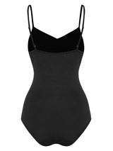 Ruched Cami Backless Bodysuit