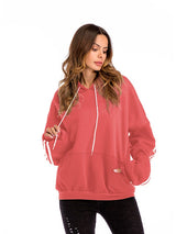 Women Thick Oversized Hooded Pullover