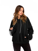 Women Thick Oversized Hooded Pullover