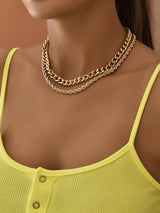 2pcs Simple Chain Necklace - INS | Online Fashion Free Shipping Clothing, Dresses, Tops, Shoes