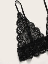 3pack Contrast Lace Satin Lingerie Set - INS | Online Fashion Free Shipping Clothing, Dresses, Tops, Shoes