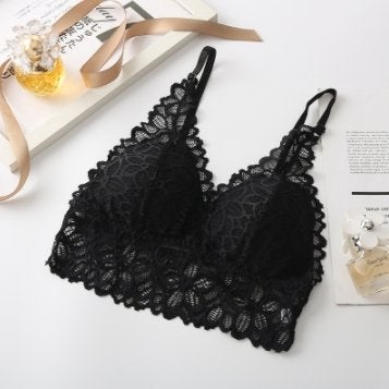 3pack Floral Lace Bralette Set - INS | Online Fashion Free Shipping Clothing, Dresses, Tops, Shoes