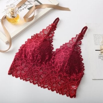 3pack Floral Lace Bralette Set - INS | Online Fashion Free Shipping Clothing, Dresses, Tops, Shoes