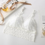 3pack Floral Lace Bralette Set - INS | Online Fashion Free Shipping Clothing, Dresses, Tops, Shoes