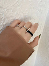 3pcs Chain Decor Ring - INS | Online Fashion Free Shipping Clothing, Dresses, Tops, Shoes