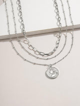 3pcs Coin Charm Necklace - INS | Online Fashion Free Shipping Clothing, Dresses, Tops, Shoes