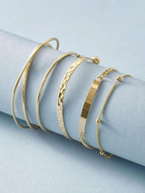 5pcs Minimalist Bracelet - INS | Online Fashion Free Shipping Clothing, Dresses, Tops, Shoes
