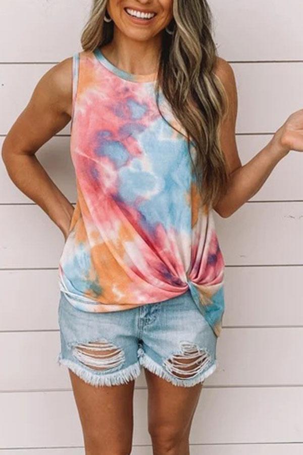 Tie Dye Classic Sleeveless T-Shirt