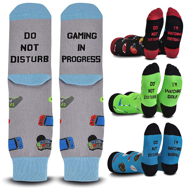 Women Letter Printed Cotton Socks