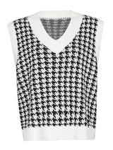 Age Reduction V-Neck Sleeveless Twist Knit Waistcoat Women - INS | Online Fashion Free Shipping Clothing, Dresses, Tops, Shoes