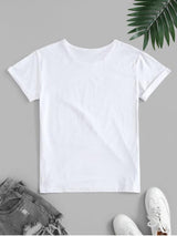 Basic Insect Graphic Tee - INS | Online Fashion Free Shipping Clothing, Dresses, Tops, Shoes