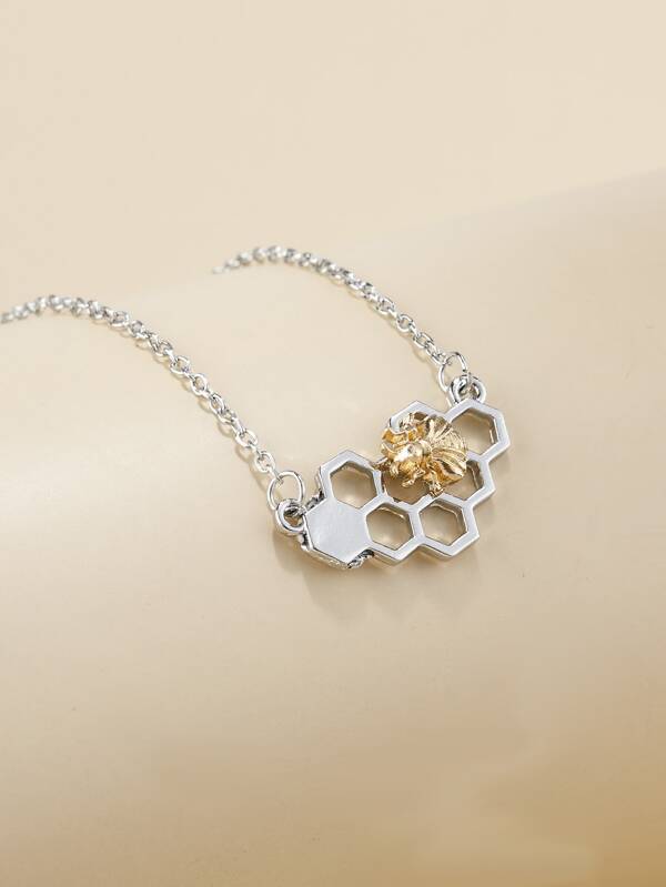 Bee Hive Decor Necklace - INS | Online Fashion Free Shipping Clothing, Dresses, Tops, Shoes