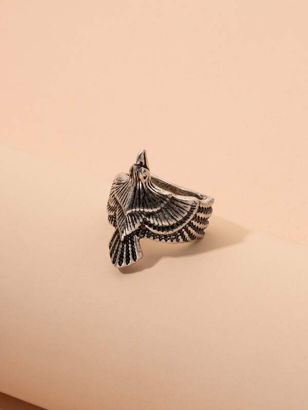 Bird Engraved Ring - INS | Online Fashion Free Shipping Clothing, Dresses, Tops, Shoes