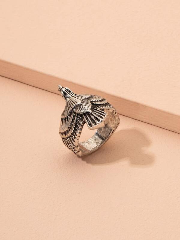 Bird Engraved Ring - INS | Online Fashion Free Shipping Clothing, Dresses, Tops, Shoes