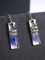 Blue Alloy Earrings - INS | Online Fashion Free Shipping Clothing, Dresses, Tops, Shoes