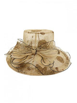 Bowknot Sheer Organza Wide Brim Hat - Bucket Hat - INS | Online Fashion Free Shipping Clothing, Dresses, Tops, Shoes - 02/08/2021 - Autumn - Bucket Hat