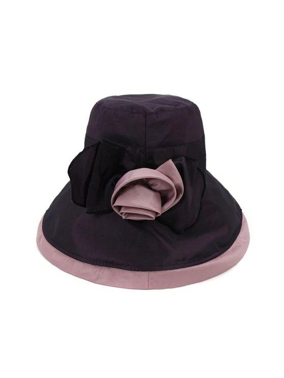 Bowknot Wide Brim Bucket Hat - INS | Online Fashion Free Shipping Clothing, Dresses, Tops, Shoes