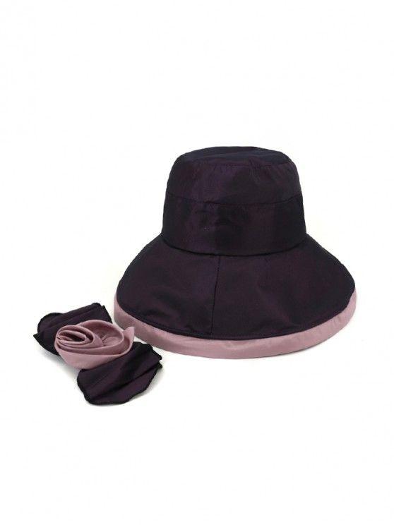 Bowknot Wide Brim Bucket Hat - INS | Online Fashion Free Shipping Clothing, Dresses, Tops, Shoes