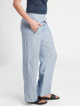 Cabo Linen Wide Leg Pant - Jeans - INS | Online Fashion Free Shipping Clothing, Dresses, Tops, Shoes - 19/04/2021 - Autumn - Category_Jeans