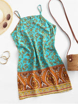 Cami Bohemian Printed Mini Dress - INS | Online Fashion Free Shipping Clothing, Dresses, Tops, Shoes