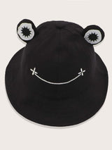 Cartoon Frog Design Bucket Hat - INS | Online Fashion Free Shipping Clothing, Dresses, Tops, Shoes