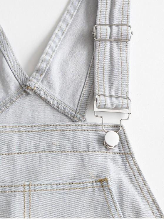Casual Denim Pockets Overalls Dress - INS | Online Fashion Free Shipping Clothing, Dresses, Tops, Shoes