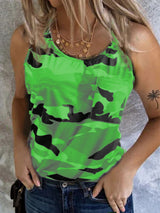 Casual Sleeveless Camouflage Print Tank Tops - Tank Tops - INS | Online Fashion Free Shipping Clothing, Dresses, Tops, Shoes - 01/07/2021 - 10-20 - Category_Tank Tops
