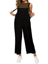 Casual Solid Color Pocket Casual Jumpsuits - Jumpsuits - INS | Online Fashion Free Shipping Clothing, Dresses, Tops, Shoes - 12/05/2021 - 120521 - Category_Jumpsuits