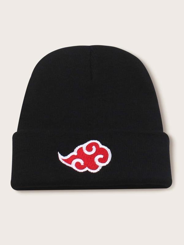 Chinese Cloud Embroidery Beanie - INS | Online Fashion Free Shipping Clothing, Dresses, Tops, Shoes