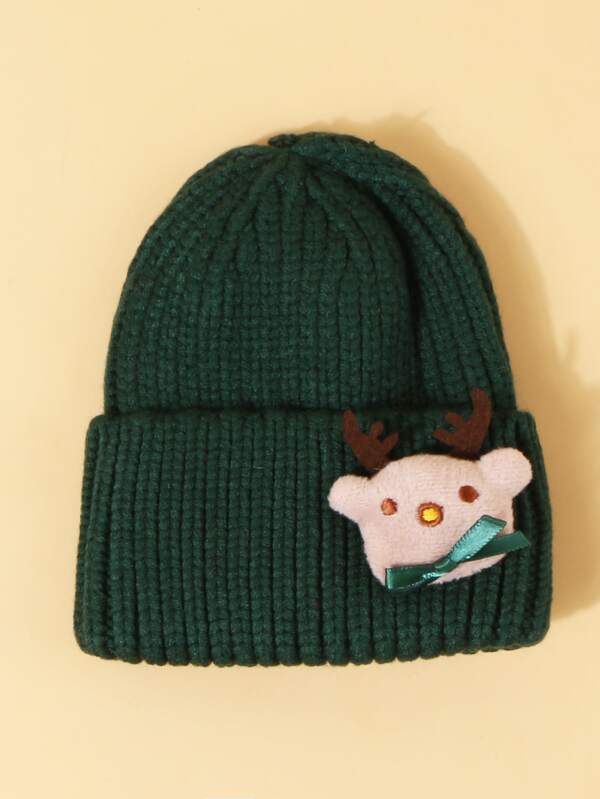 Christmas Deer Decor Beanie - INS | Online Fashion Free Shipping Clothing, Dresses, Tops, Shoes