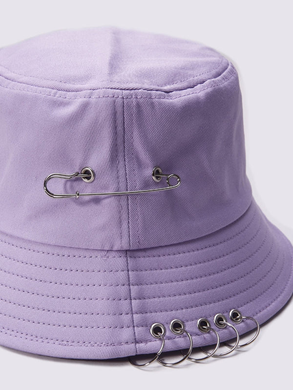 Circle Decor Bucket Hat - INS | Online Fashion Free Shipping Clothing, Dresses, Tops, Shoes