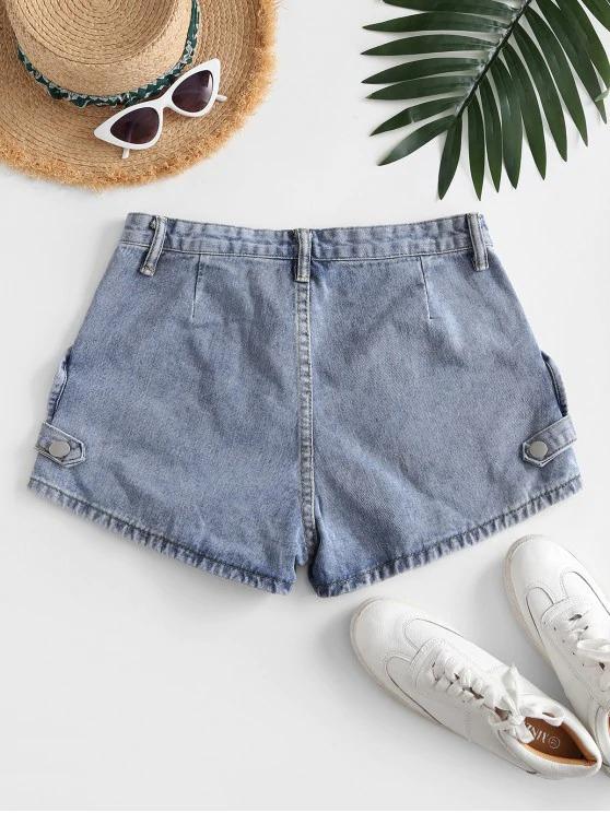 Cotton Jean Shorts - INS | Online Fashion Free Shipping Clothing, Dresses, Tops, Shoes