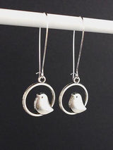 Creative round bird earrings - INS | Online Fashion Free Shipping Clothing, Dresses, Tops, Shoes
