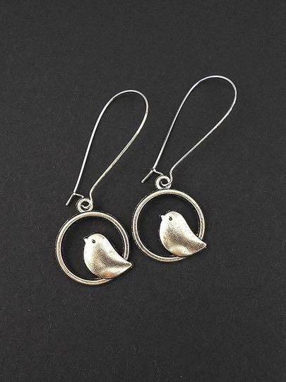 Creative round bird earrings - INS | Online Fashion Free Shipping Clothing, Dresses, Tops, Shoes