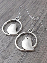 Creative round bird earrings - INS | Online Fashion Free Shipping Clothing, Dresses, Tops, Shoes