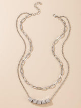 Dice Decor Layered Necklace - INS | Online Fashion Free Shipping Clothing, Dresses, Tops, Shoes