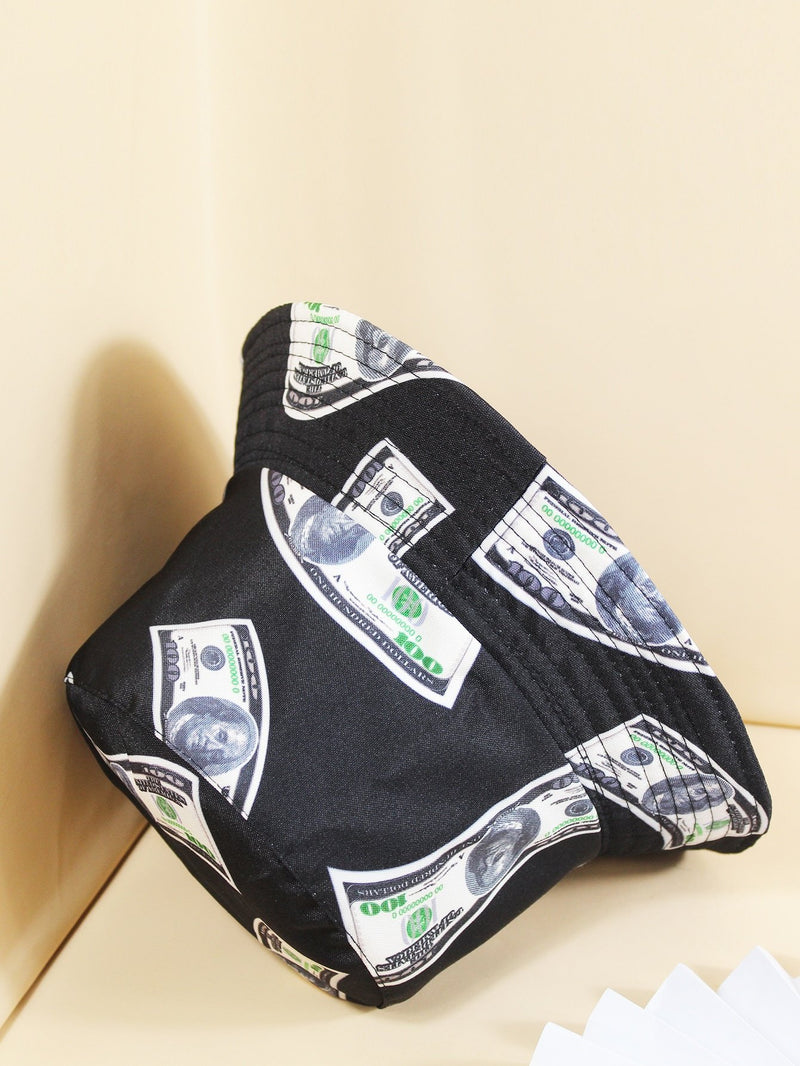 Dollar Pattern Bucket Hat - INS | Online Fashion Free Shipping Clothing, Dresses, Tops, Shoes