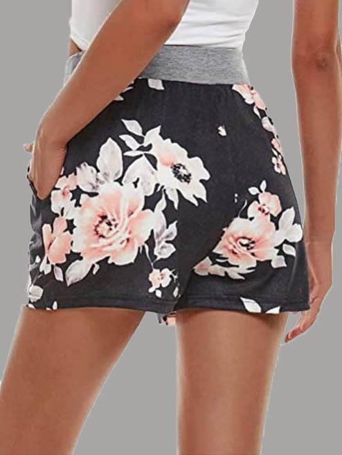 Elastic Waist Fitness Casual Shorts - Shorts - INS | Online Fashion Free Shipping Clothing, Dresses, Tops, Shoes - 11/06/2021 - Color_Black - Color_Blue