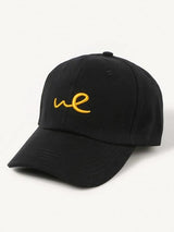 Embroidered Letter We Baseball Cap - INS | Online Fashion Free Shipping Clothing, Dresses, Tops, Shoes