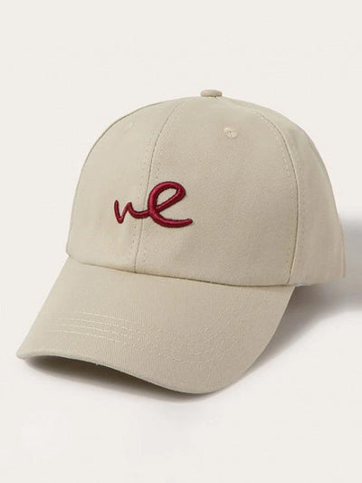 Embroidered Letter We Baseball Cap - INS | Online Fashion Free Shipping Clothing, Dresses, Tops, Shoes