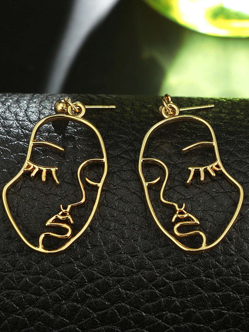 Face Design Drop Earrings - Earrings - INS | Online Fashion Free Shipping Clothing, Dresses, Tops, Shoes - 01/27/2021 - Accs & Jewelry - Casual