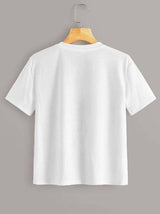 Fashion Casual T-Shirt - INS | Online Fashion Free Shipping Clothing, Dresses, Tops, Shoes